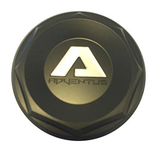 Adventus Wheels AVS2 AVS-2 Wheels ADVCAPBLK Black Center Cap - The Center Cap Store