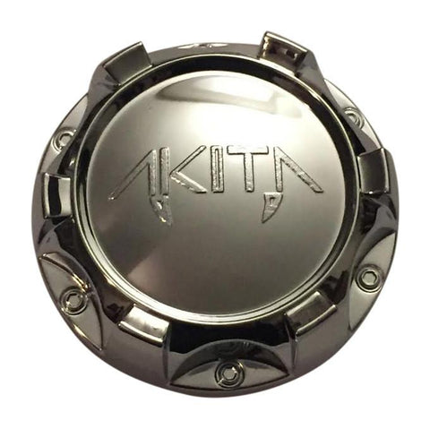 Akita Wheels 10931875F-1 Chrome Wheel Center Cap - The Center Cap Store