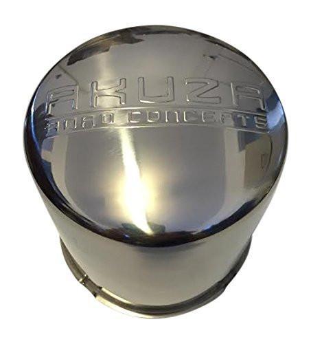 Akuza B108-AKUZA Chrome Six Lug Center Cap - The Center Cap Store