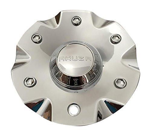 Akuza Lucuna EMR0760-CAR-CAP Chrome Wheel Center Cap - The Center Cap Store