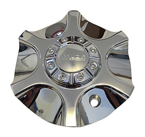 Akuza Quake 327 AK327CAP-CAP X1834147-9 SF S409-37 Chrome Wheel Center Cap - The Center Cap Store