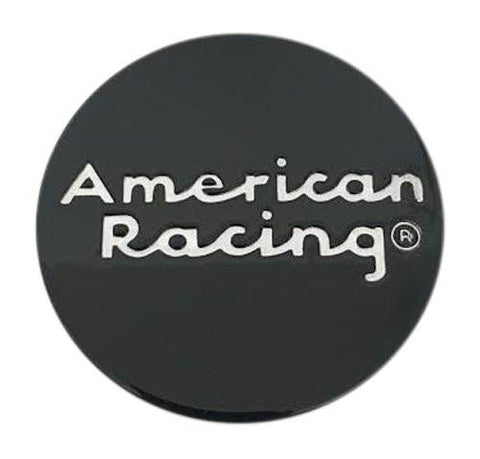 American Racing 490K57AR-S1 490K57 Gloss Black Snap In Center Cap - The Center Cap Store