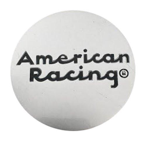 American Racing 490K57AR-S2 490K57 Silver Snap In Center Cap - The Center Cap Store