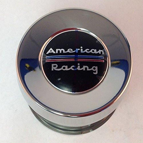 American Racing 8 Lug 1515002SS Stainless Steel Push Thru Center Cap - The Center Cap Store