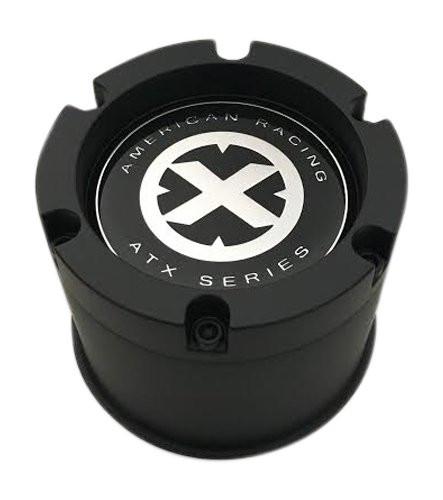 American Racing ATX 1425006925 CAP M-991 Matte Black Wheel Center Cap - The Center Cap Store