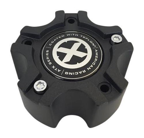 American Racing ATX 377B120-5H-T 377B120-5H Black Wheel Center Cap - The Center Cap Store