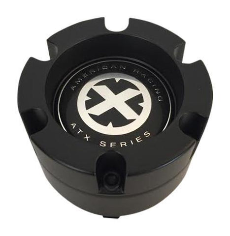 American Racing ATX AX186 Slot 391K101YB003 391K101 Black Wheel Center Cap - The Center Cap Store