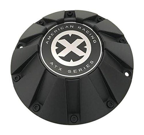 American Racing ATX Series 451L215T 451L215 LG1108-11 Black Wheel Center Cap - The Center Cap Store