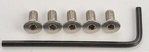 American Racing Wheels 970076 Replacement Cap Screw Set - 5 Screws & Key - The Center Cap Store