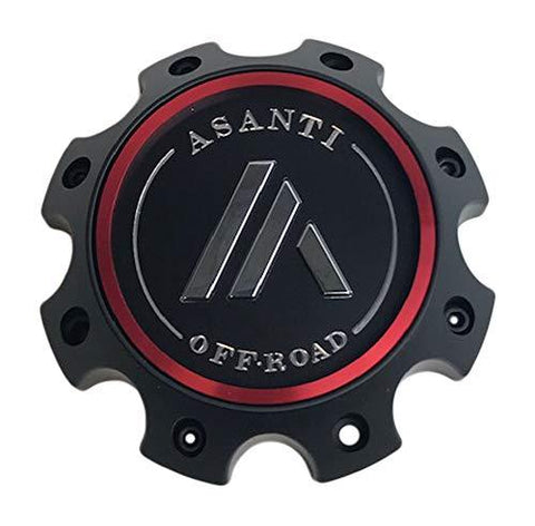 Asanti Offroad Wheels 130L1708SB-H52 Satin Black Center Cap - The Center Cap Store