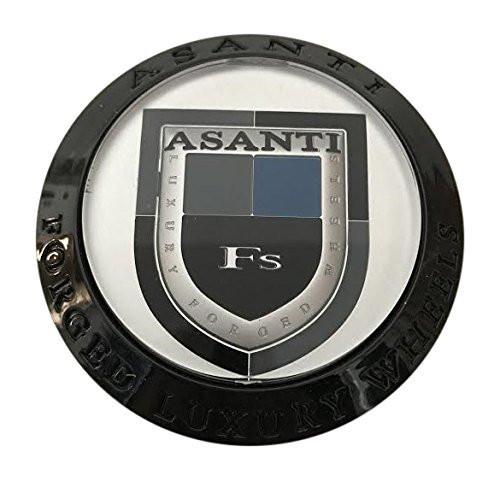 Asanti Wheels C-100B Black Bezel Snap In Wheel Center Cap ASANTI-FS-CAP - The Center Cap Store