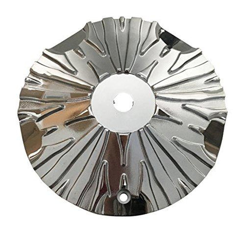 Asanti Wheels MS CAP-L095 NO Logo Chrome Wheel Center Cap - The Center Cap Store