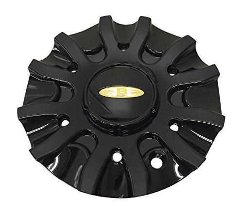 Baccarat Wheels C21602B MCD8244YA03 SJ107-10 Black Wheel Center Cap - The Center Cap Store