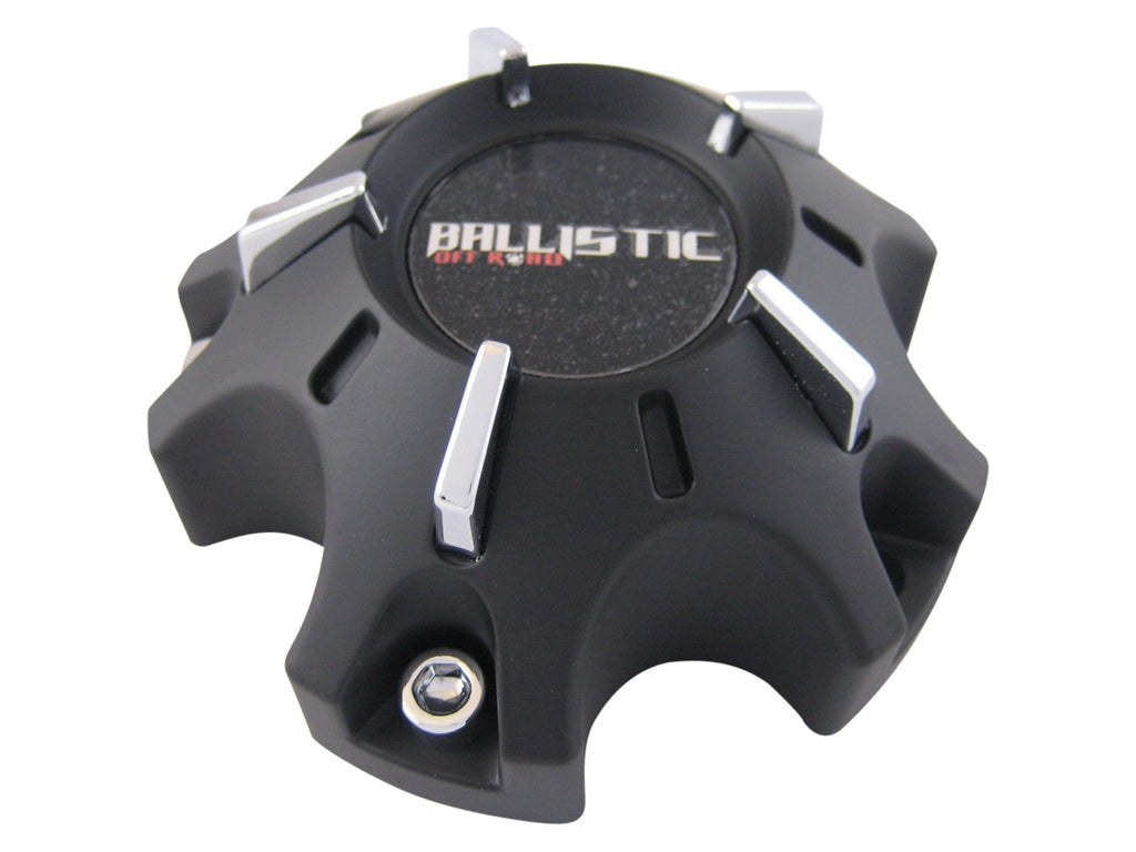 Ballistic Offroad 901 or 902 Wheels WX-07-CAP Black Wheel Center Cap Fits 5x114.3 or 5x127 - The Center Cap Store