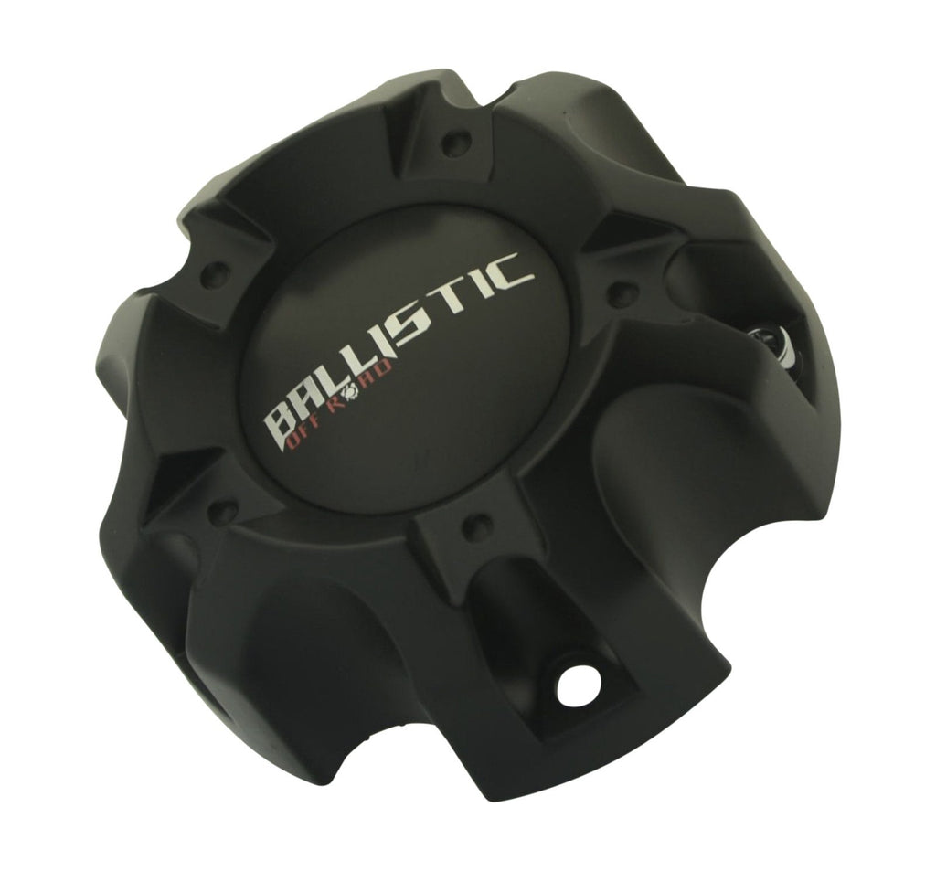 Ballistic Offroad Wheels CAP-WX03-135/139.7-5 Black Center Cap Fits 5x135 or 5x139.7 - The Center Cap Store