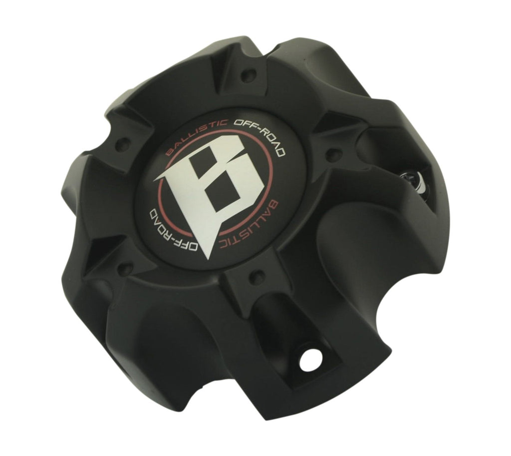 Ballistic Offroad Wheels CAP-WX03-135/139.7-5 Black Center Cap Fits 5x135 or 5x139.7 - The Center Cap Store