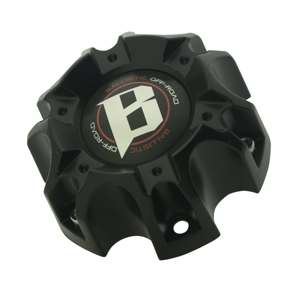 Ballistic Offroad Wheels CAP-WX04-135/139.7-8H Black Center Cap Fits 6x135 or 6x139.7 - The Center Cap Store