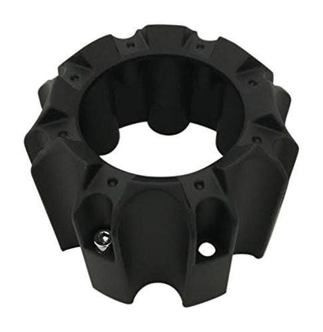 Ballistic Offroad Wheels WX-06-CAP LG0902-22 Matte Black Open End Center Cap - The Center Cap Store