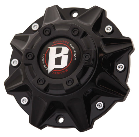 Ballistic Wheels WXORGB Gloss Black Center Cap LG1208-33 LG1208-34 - The Center Cap Store