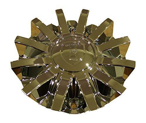 Borghini Wheels Chrome Wheel Rim Center Cap CS420-E6P - The Center Cap Store