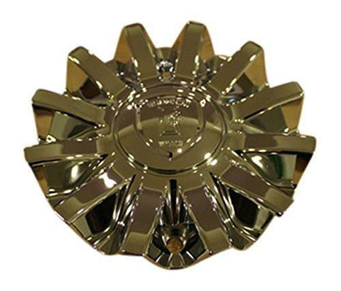 Borghini Wheels Chrome Wheel Rim Centercap Center Cap CS420-E2P CS420-2P - The Center Cap Store