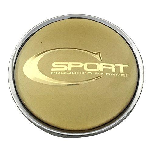 C Sport Wheels 405-CAP USED Chrome and Gold Center Cap - The Center Cap Store