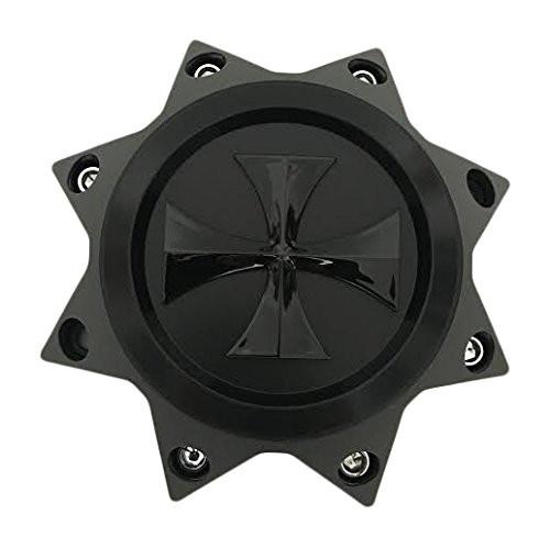 Cali Offroad Wheels C109300MB08 C-554-8 Matte Black Wheel Center Cap - The Center Cap Store