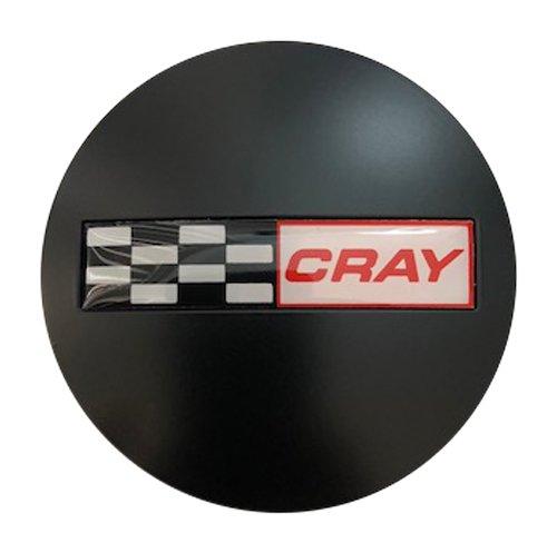 Cray Wheels 1074K67 C6 Black Wheel Center Cap PSC951DBK1 CCCRAY6BK - The Center Cap Store