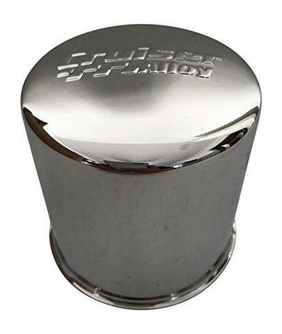 Cruiser Alloy M-135 3.5 Inch Diameter Chrome Push Through Center Cap - The Center Cap Store