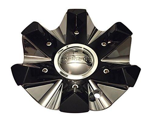 Dakar Senator 662L188 Chrome and Black Center Cap - The Center Cap Store