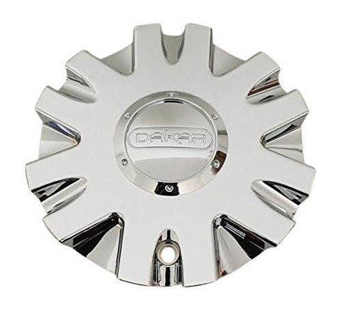 Dakar Wheels DK68CAP222426 6115-CAP Chrome Wheel Center Cap - The Center Cap Store