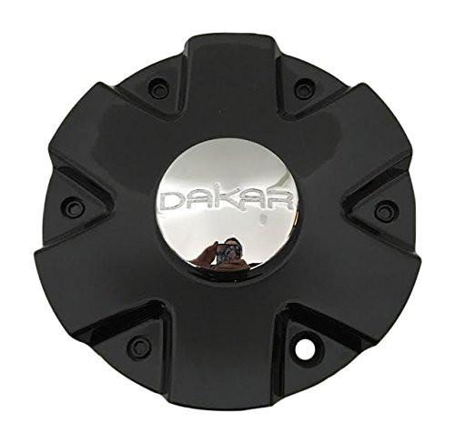 Dakar Wheels EE790CAP-L22 Black Wheel Center Cap - The Center Cap Store