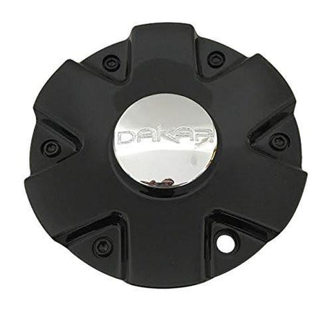 Dakar Wheels T863-18-CAP Black Wheel Center Cap - The Center Cap Store