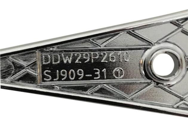 Dcenti DW29 DW29P2610 Single Chrome Replacement Insert Fits 26 Inch Wheel - The Center Cap Store