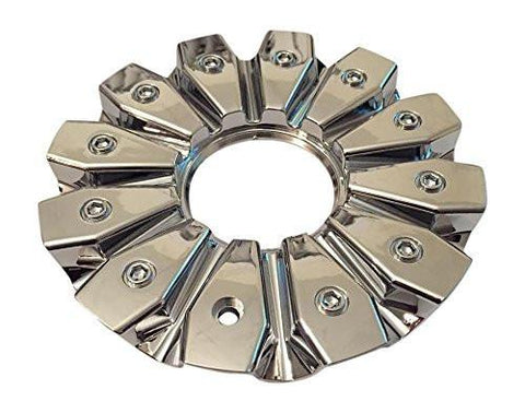 Dcenti Wheels CSDW8-1P Chrome Wheel Center Cap NO Center Logo - The Center Cap Store