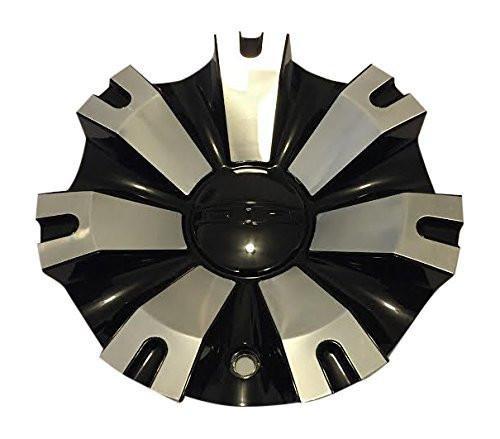 DIP D88 Gunner C10D88B MCD8286YB01 Black Wheel Center Cap - The Center Cap Store