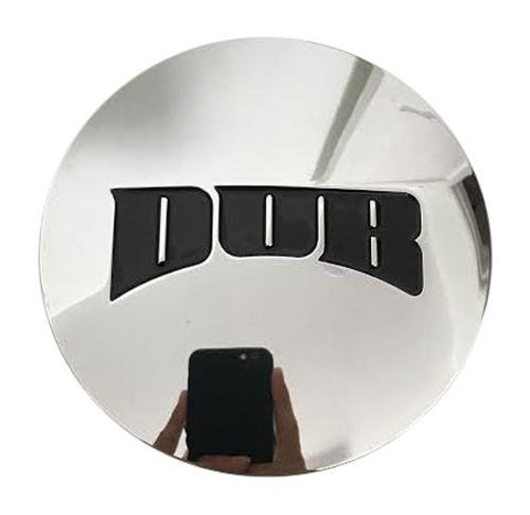 DUB Wheels 1001-21 Chrome Wheel Snap In Center Cap - The Center Cap Store