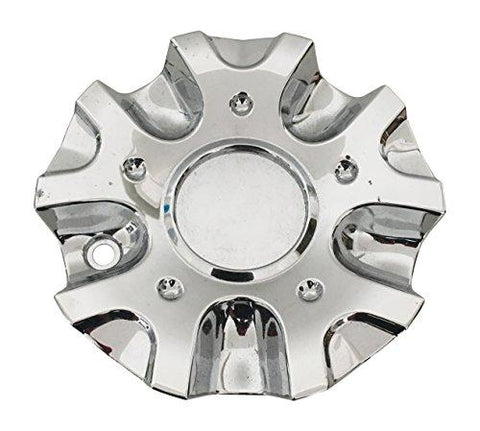 DUB Wheels CAP M-624 4930-55ABS USED Chrome Center Cap - The Center Cap Store