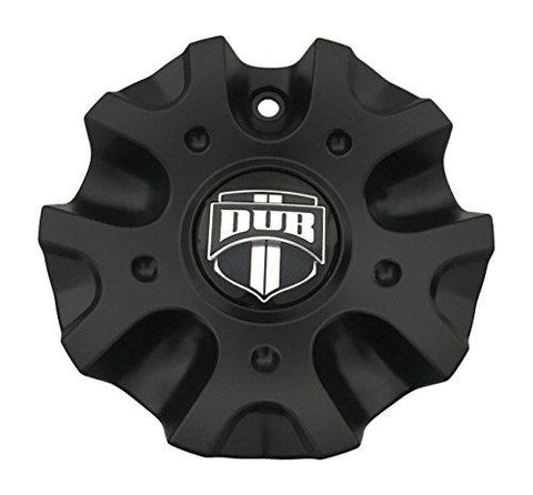 DUB Wheels M-624 BK04 CAP M-624 S1001-09-02 Matte Black Wheel Center Cap - The Center Cap Store