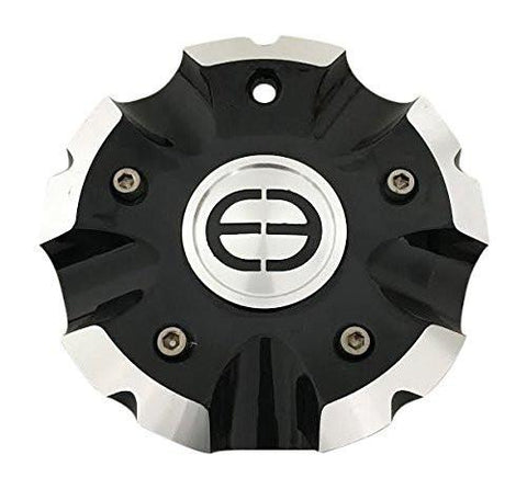 Edge Engineering 5602295-1-CAP Black and Machined Center Cap - The Center Cap Store