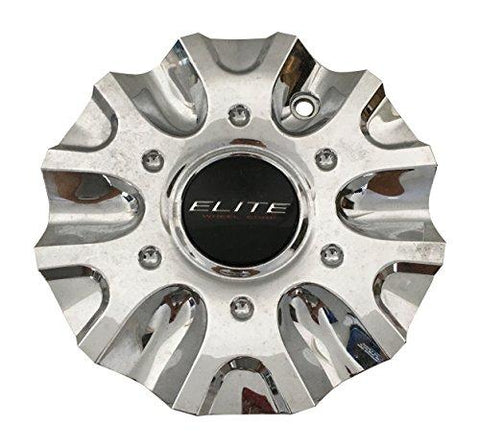 Elite Wheels CAP M-653 5640-75 USED Chrome Wheel Center Cap - The Center Cap Store