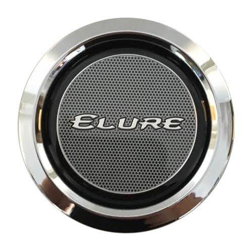 Elure Wheels CCVE70-1P Chrome Wheel Snap In Center Cap - The Center Cap Store