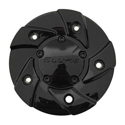 Elure Wheels CS338-B2P SJ711-20 Black Wheel Center Cap - The Center Cap Store