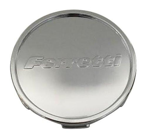 Ferretti C151-3 Chrome Wheel Snap In Center Cap - The Center Cap Store