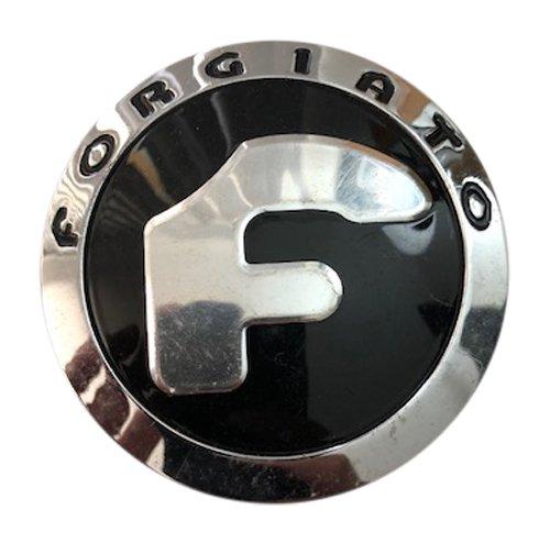 Forgiato Wheels 1301K70 USED Chrome and Black Center Cap - The Center Cap Store