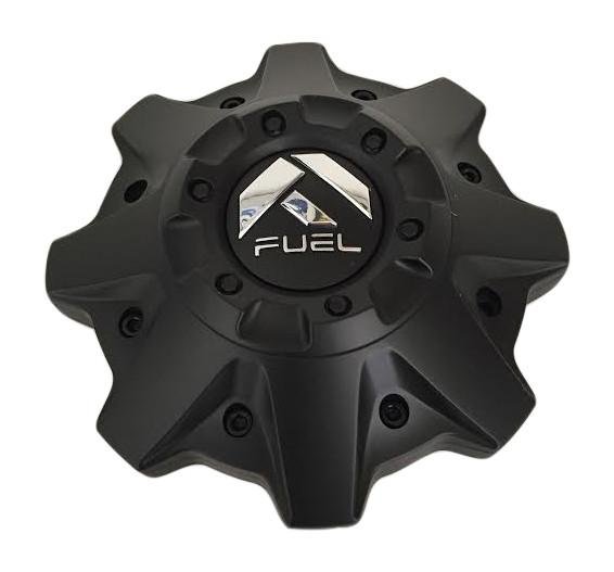 Fuel Offroad 1002-53-BR CAP M-853BK04 Black Rivet Wheel Center Cap - The Center Cap Store