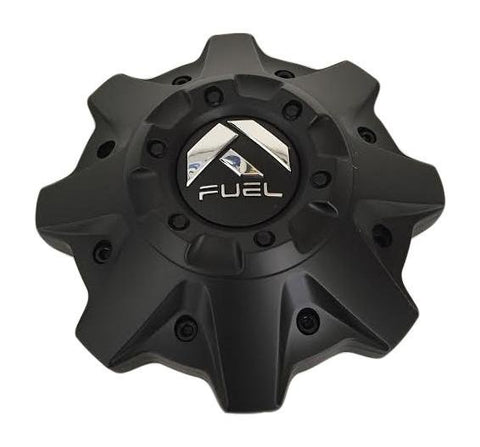 Fuel Offroad 1002-53-BR CAP M-853BK04 Black Rivet Wheel Center Cap - The Center Cap Store