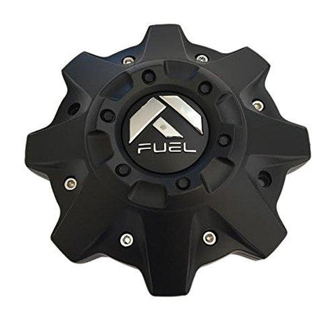 Fuel Offroad 1002-53B Cap M-447 Black 8 Lug Wheel Center Cap - The Center Cap Store