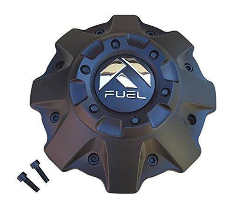 Fuel Offroad CAP M-852BK04 1001-63BR Black Center Cap Fits 5 & 6 Lug CAP M-447 ST-MQ804-150 - The Center Cap Store