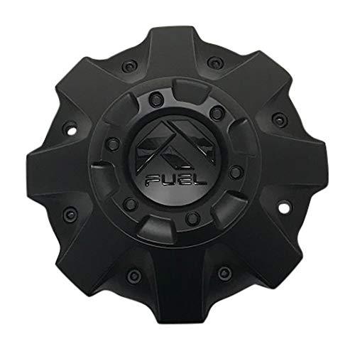 Fuel Offroad Wheels 1001-63MBGB 1001-63 Matte Black Center Cap with Gloss Black Logo - The Center Cap Store